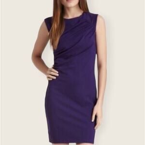 NWT | Susana Monaco | Ruched Sleeveless Dress | Purple | XS